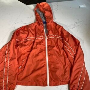 Vintage Fuda Sport Windbreaker Jacket Men's‎ L – orange